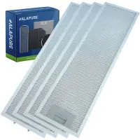 Alapure 4x Metaalfilter voor Electrolux 50287157007 470x137mm