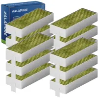 Alapure 3x CleanAir Plus Koolstoffilter voor Bosch Serie 4 / Serie 6 / Serie 8 (4st.)