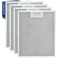 Alapure 4x Metaalfilter voor Etna 18831 / 88017203 318x258x8mm