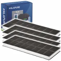 Alapure 4x Koolstoffilter voor Constructa 00296178 / 296178 / CZ16330