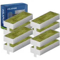 Alapure 2x CleanAir Koolstoffilter voor Neff 17007439 / 17004806 / Z821VR0 / 17007505