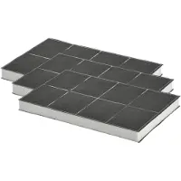 Alapure 3x Koolstoffilter voor Siemens 460364 / 00460364 / LZ23200