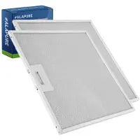 Alapure 2x Metaalfilter voor Zanussi 50268967002 320x320x8mm