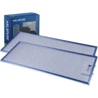 Alapure 2x Metaalfilter voor Ignis 482000009755 457x185x8mm