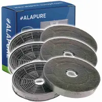 Alapure 3x Koolstoffilter voor Beko 971100007 / 9189204771 (2 St.)