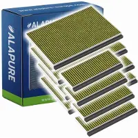 Alapure 4x CleanAir Plus Koolstoffilter voor Siemens 11041790 / LZ10AKA00