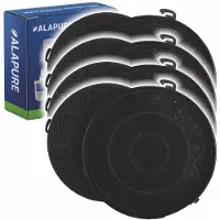 Alapure 4x Koolstoffilter voor Falmec 103050091 / Nr. 6 (2 St.)