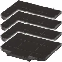 Zanussi 4x Koolstoffilter MCFE04 / 9029800480 / EFF72