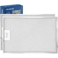 Alapure 2x Metaalfilter voor Profilo 742967 / 00742967 388x265x8mm