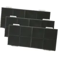 Alapure 3x Koolstoffilter voor Neff 00460120 / 460120 / Z5151X0