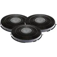 Alapure 3x Koolstoffilter voor Juno 9029793743 / Type 26 / FAC269