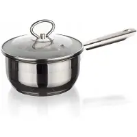Banquet Rondel 1,5L RVS met Glazen Deksel - Inductie Geschikt