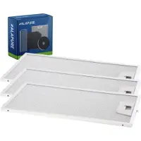 Alapure 3x Metaalfilter voor Bosch 746789 / 00746789 165x302mm