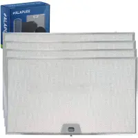 Alapure 4x Metaalfilter voor Zanussi 4055135349 506x300x8mm