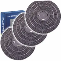Alapure 3x Koolstoffilter voor Ignis 484000008610 / FAC349 / CHF34