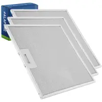 Alapure 3x Metaalfilter voor Faure 50268967002 320x320x8mm