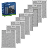Alapure 4x Metaalfilter voor Klarstein 10030465 260x230mm