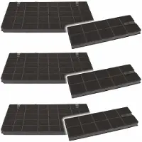 Zanussi 3x Koolstoffilter MCFB63ST / 9029802122 / MCFB63 (2St.)