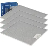 Alapure 4x Metaalfilter voor Neff 363095 / 00363095 320x280x8mm
