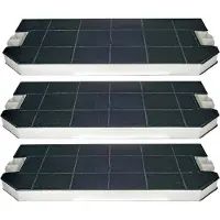 Alapure 3x Koolstoffilter voor Bosch 00460367 / 460367