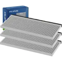 Alapure 3x CleanAir Koolstoffilter voor Junker 17006837 / 11025805 / DSZ4551