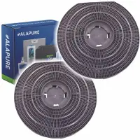 Alapure 2x Koolstoffilter voor Ignis 484000008610 / FAC349 / CHF34