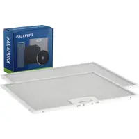 Alapure 2x Metaalfilter voor Viva 432785 / 00432785 310x500x7mm