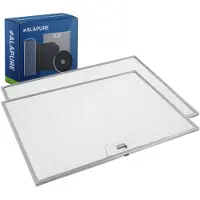 Alapure 2x Metaalfilter voor Arthur Martin 50287544006 403x300x8mm
