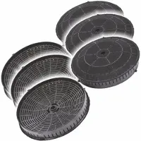 Zoppas 3x Koolstoffilter MCFE21ST / 9029801496 / 4055171138 / Model 57 / Type 57 / MCFE21 (2St.)
