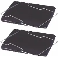 Zanussi 2x Long Life Koolstoffilter MCFE11PL / 9029800563 / Type 20 / 9029793560 / MCFE11
