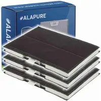 Alapure 3x Koolstoffilter voor Bosch 00744077 / 00669659 / 744077