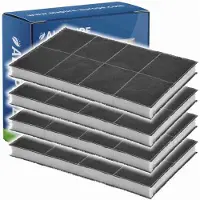 Alapure 4x Koolstoffilter voor Constructa 00460008 / 460008