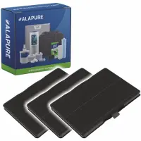 Alapure 3x Koolstoffilter voor Viva 00705432 / 705432 / 11026771