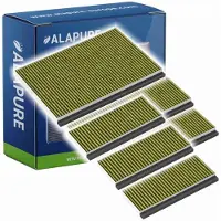 Alapure 3x CleanAir Plus Koolstoffilter voor Neff 11042136 / 17005406 / Z51AFB1X6 (set)
