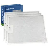 Alapure 3x Metaalfilter voor Beko 129730007 / 115657 320x273x8mm