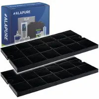 Alapure 2x Koolstoffilter voor Zanussi EFF52 / 9029793768