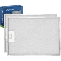 Alapure 2x Metaalfilter voor Siemens 703451 / 00703451 358x265mm