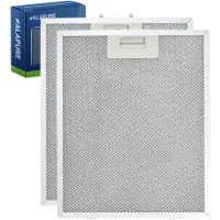 Alapure 2x Metaalfilter voor Etna 18831 / 88017203 318x258x8mm