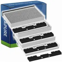 Alapure 4x CleanAir Koolstoffilter voor Siemens 17006612 / LZ32CBB14