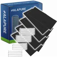 Alapure 4x Koolstoffilter voor Brandt 74X5766 / AK505AE1 (2St.)