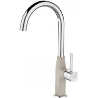 Laveo Armatuur, keukenmengkraan, spoelbakmengkraan, waterkraan, spoelbak, eenhendelmengkraan, Polla Z02