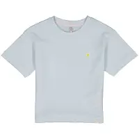 ONLY KIDS MINI T-shirt lichtblauw Meisjes Katoen Ronde hals - maat 104