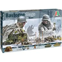 Italeri Modelbouwpakket Diorama - 6186 Bastogne Siege 80 Jaar - Diorama - Battle Set Plastic - 1:72 - Modelbouw