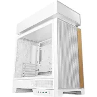 DeepCool CL660 WH (wit/houtkleur, gehard glas)