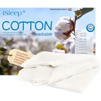 ISleep Zomerdekbed Katoen Wasbaar - 100% Katoenen Zomer Dekbed - Eenpersoons - 140x220 cm