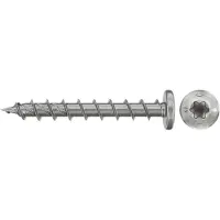 Fischer 574105 Spaanplaatschroef 6 mm 50 mm TX RVS 50 stuk(s)