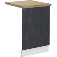 Vicco R-Line Frontpaneel – 45 cm WB Eik Zwart beton