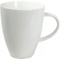 Dajar Ambition Fala/Kubiko Mok 400ml - Hoogwaardig Porselein, Wit