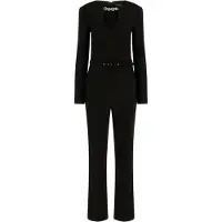 Guess Marciano GUESS Talitha Jumpsuit Jet Black A996 Size: 40 | Jumpsuits Outlet | Dames | Zwart