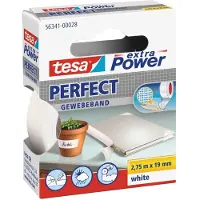 TESA Plakband Tesa textiel 19mmx2.75m wit | 10 stuks